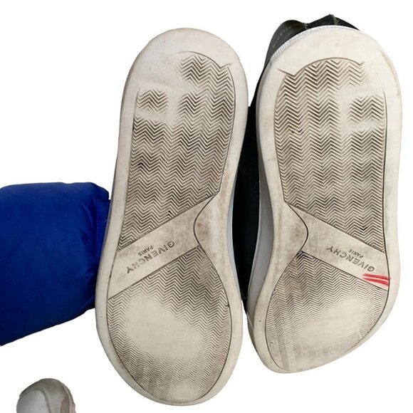 Rare Givenchy Codification Leather High Top Shoes Size 12 - Picture 5 of 16